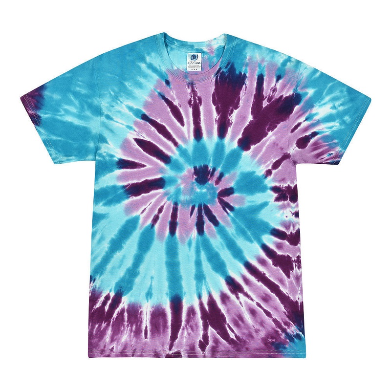 Colortone 1000 Multi-Color Tie-Dyed T-Shirt – Barbados Barbados S