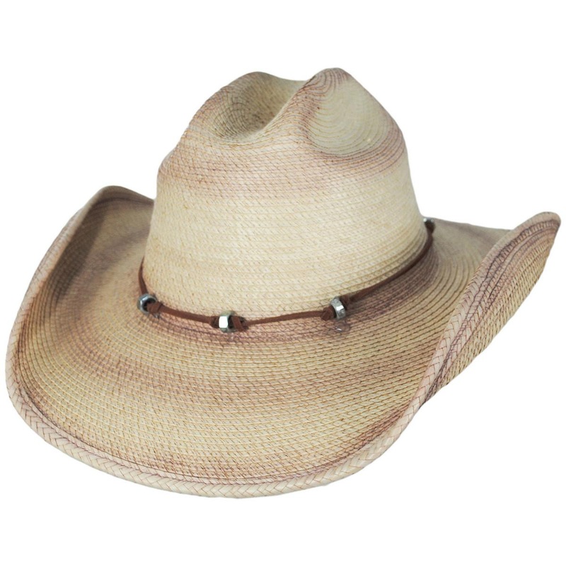 Nuts and Bolts Guatemalan Palm Leaf Straw Hat NATURAL 6 7/8
