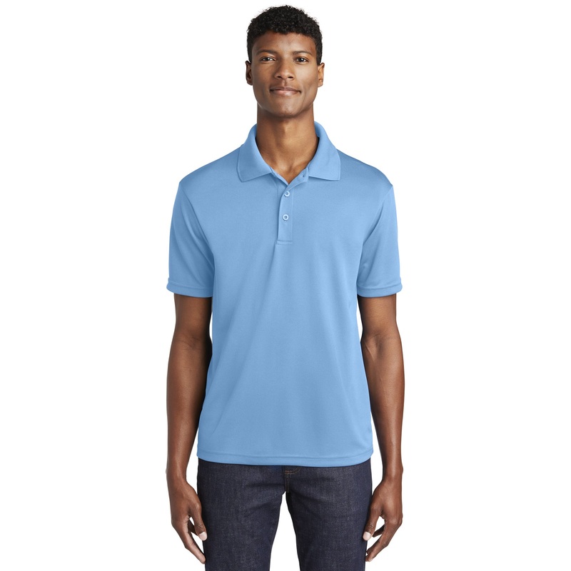 Sport-Tek ST640 PosiCharge RacerMesh Polo – Carolina Blue Carolina Blue XS