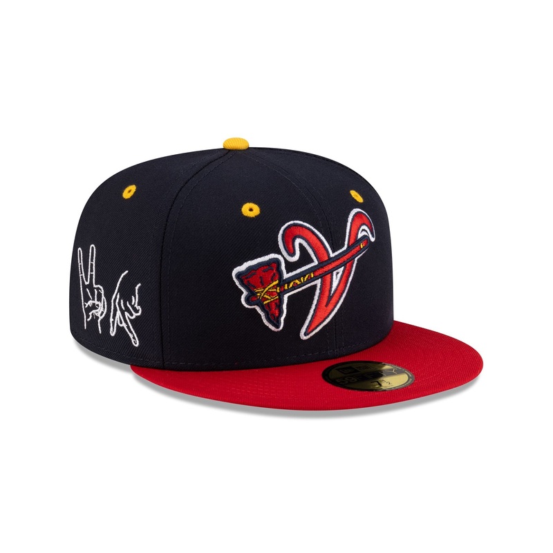 Usher x Atlanta Braves 59FIFTY Fitted Hat 7