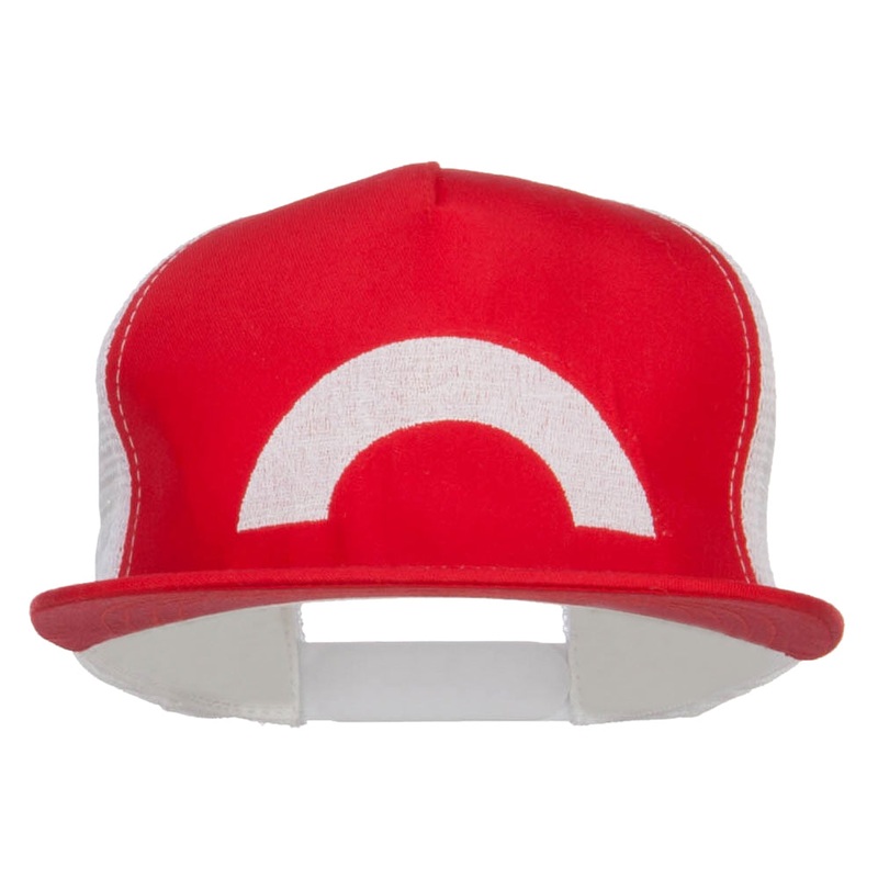 Ash Ketchum XY Series Embroidered Cap Red White One Size