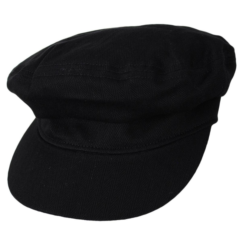Baby Cotton Fiddler Cap BLACK INFANT