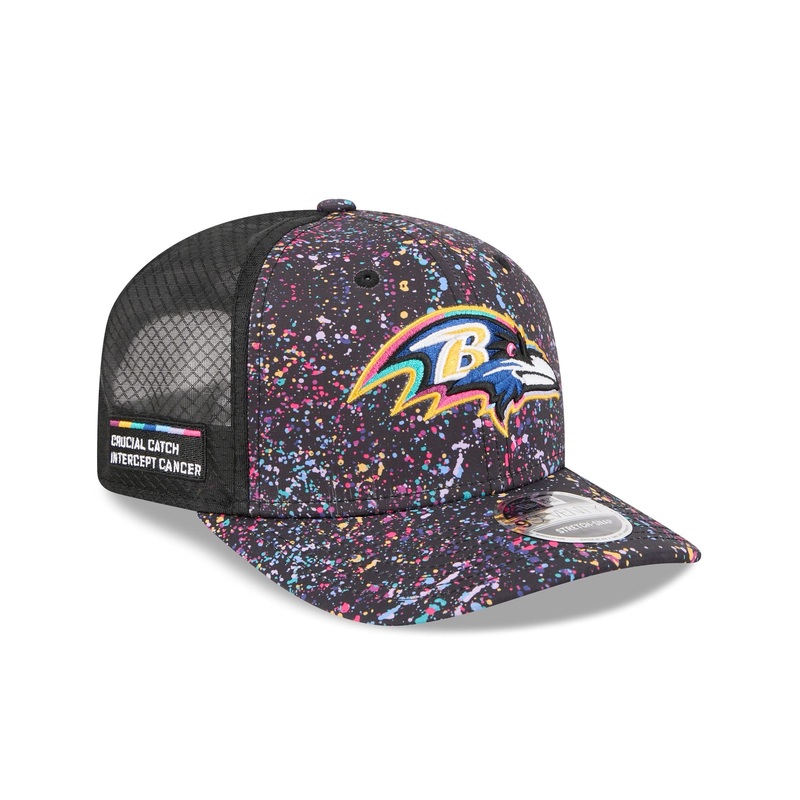 Baltimore Ravens 2025 Crucial Catch 9SEVENTY Trucker Hat One Size