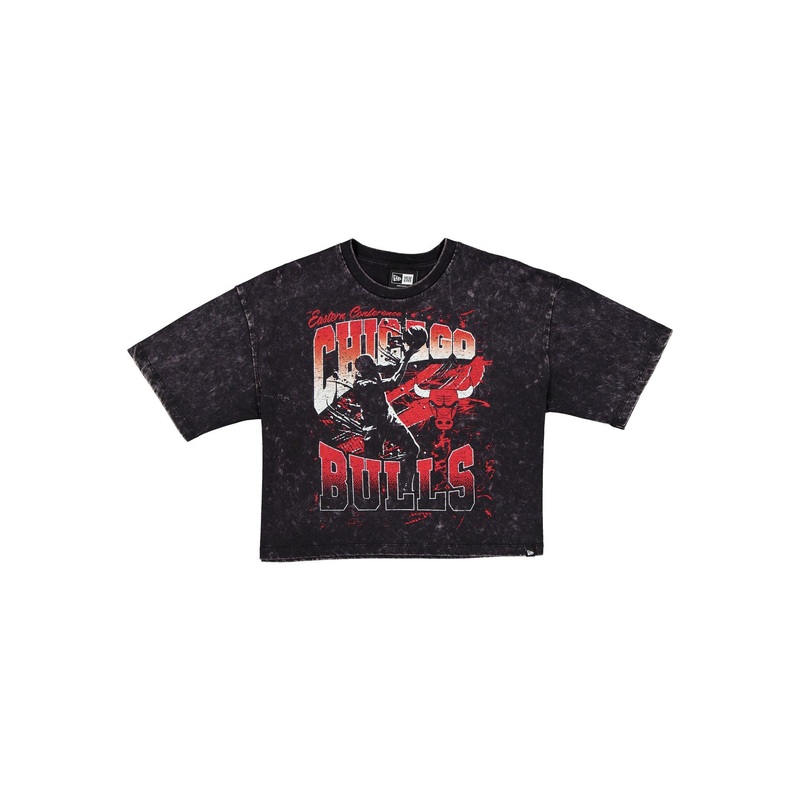 Chicago Bulls Sport Classics Women’s Cropped T-Shirt XS