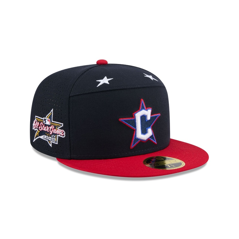 Cleveland Guardians 2025 All-Star Game Workout Split Panel 59FIFTY Fitted Hat 7