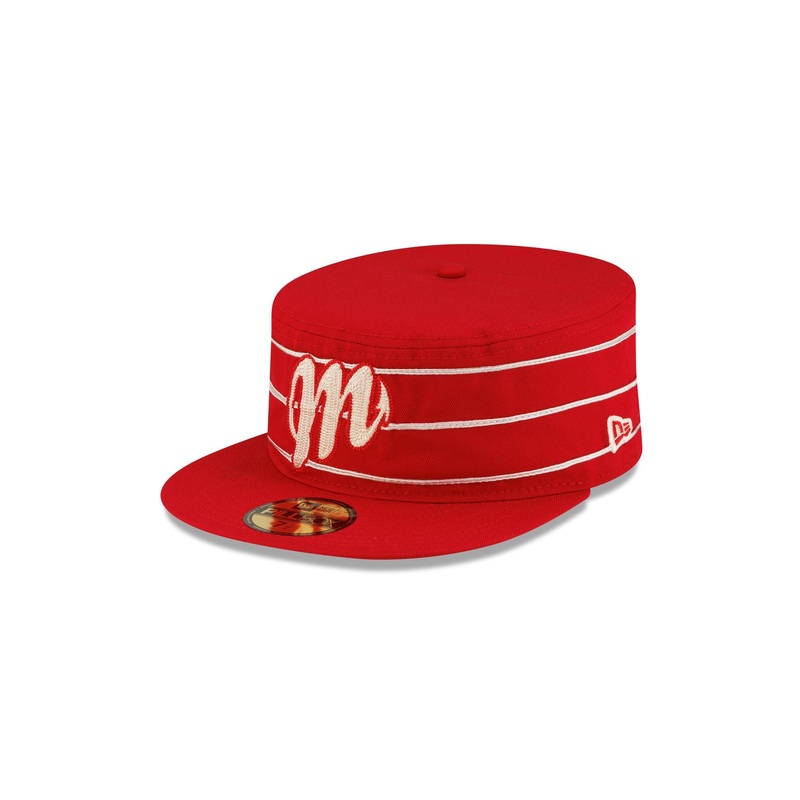 Diablos Rojos del Mxico Retro Pillbox Hat 7
