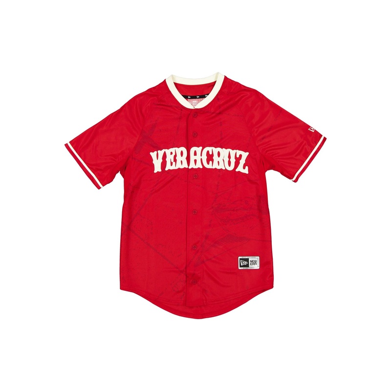 El guila de Veracruz LMB 100th Anniversary Red Alt Jersey S