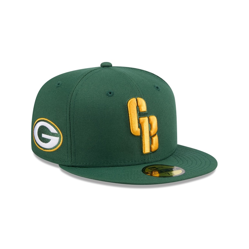 Green Bay Packers Deceptor 59FIFTY Fitted Hat 7