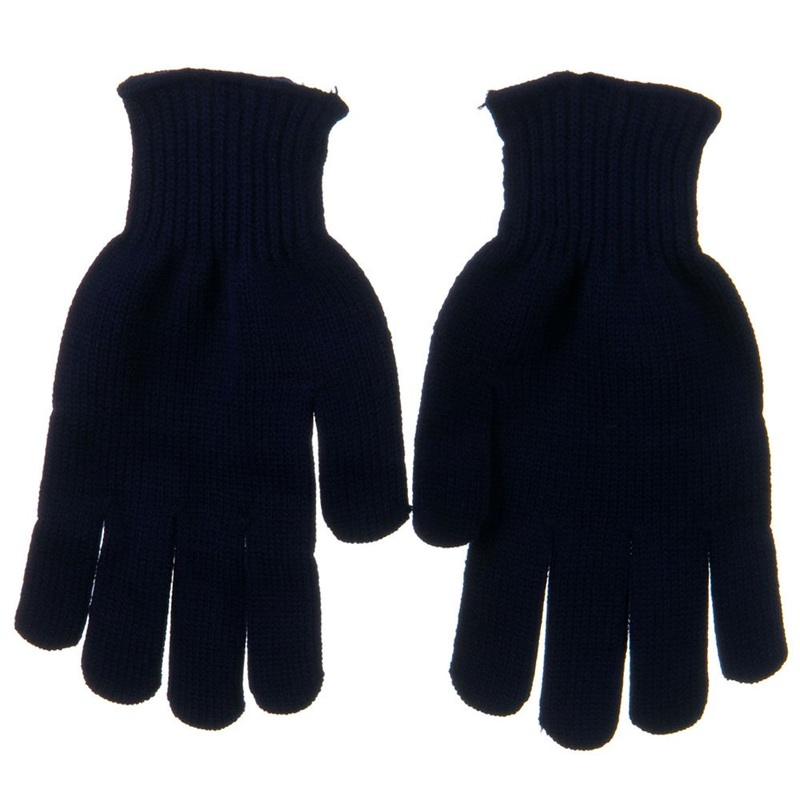 Grips Dot Acrylic Glove Black One Size