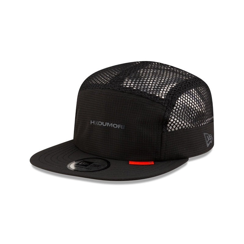 Hermanos Koumori Black Camper Hat One Size