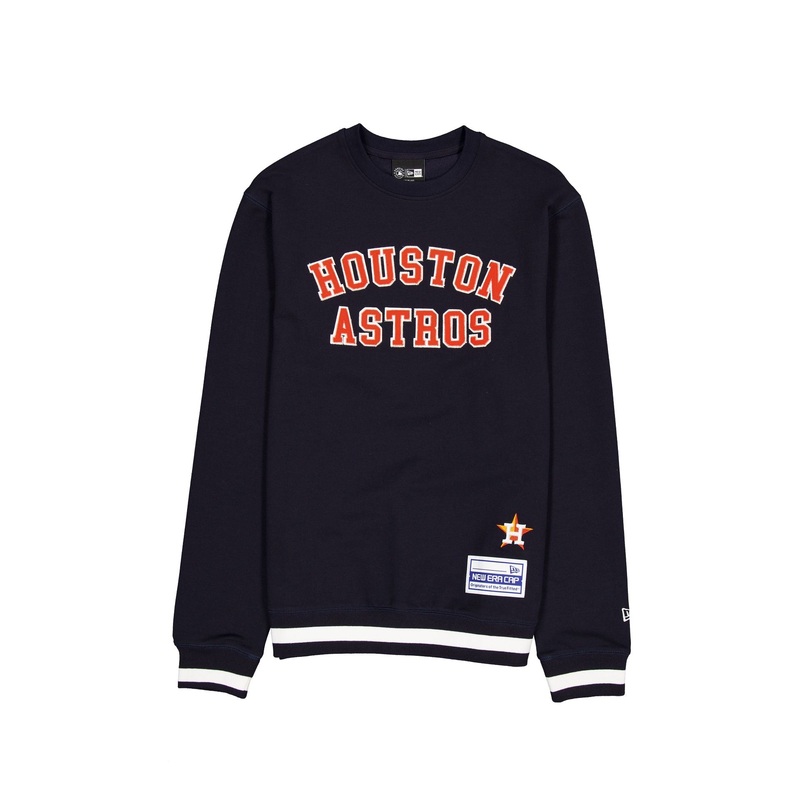 Houston Astros Team Color Logo Select Crewneck S