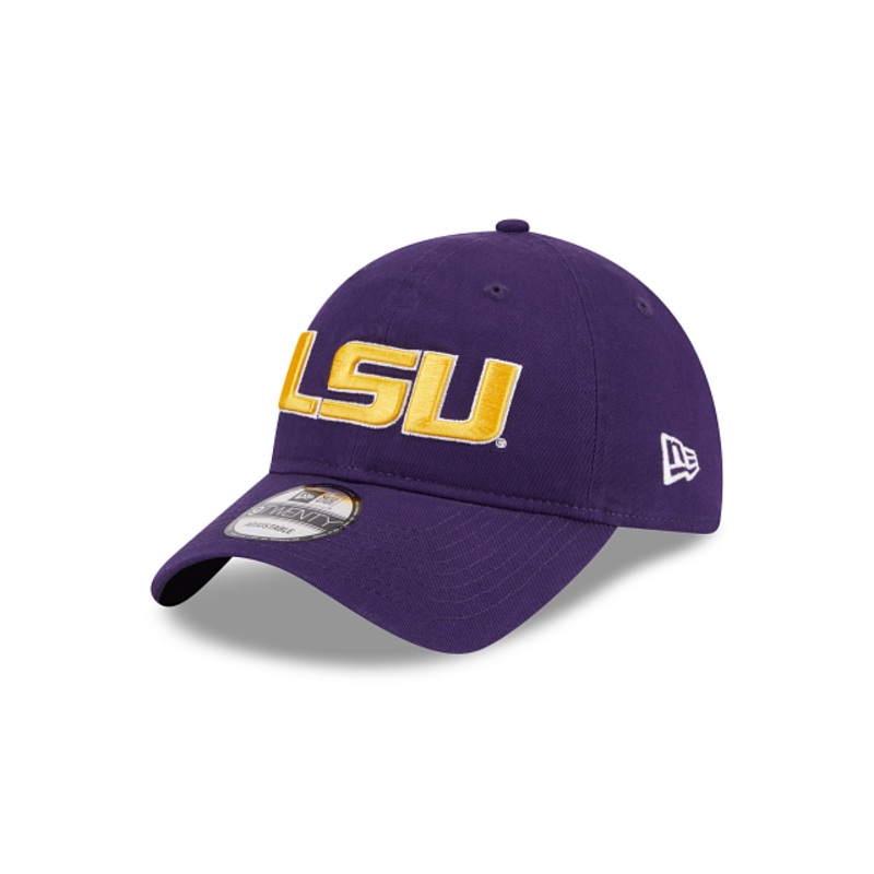 LSU Tigers Purple 9TWENTY Adjustable Hat One Size