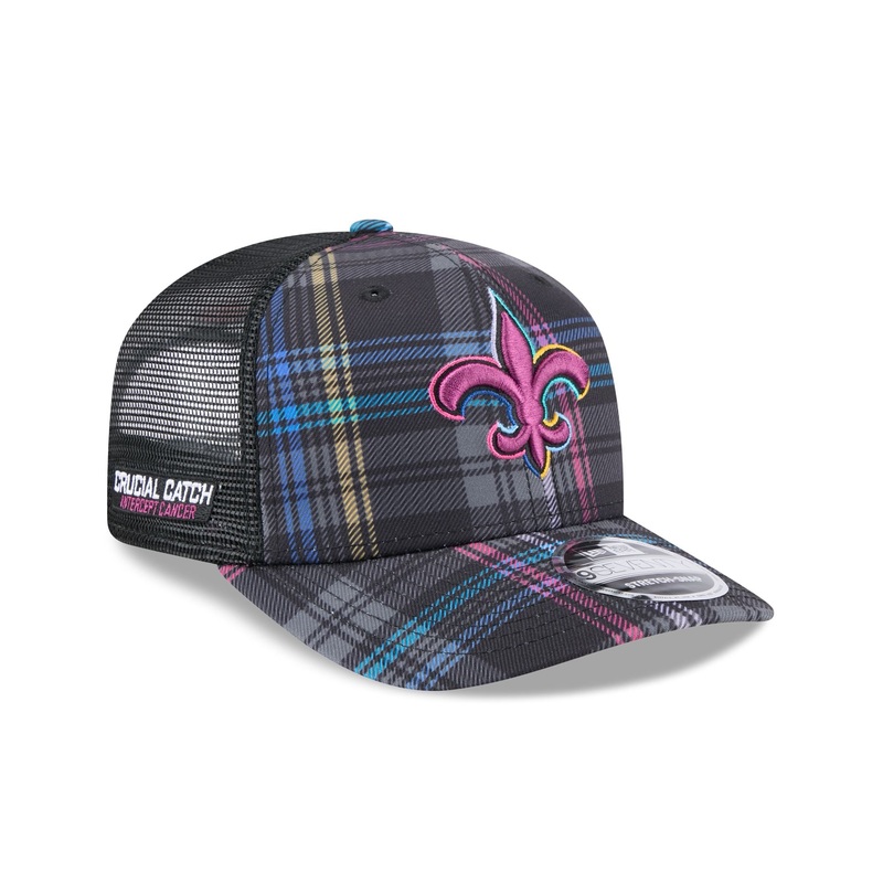 New Orleans Saints 2024 Crucial Catch 9SEVENTY Trucker Hat One Size