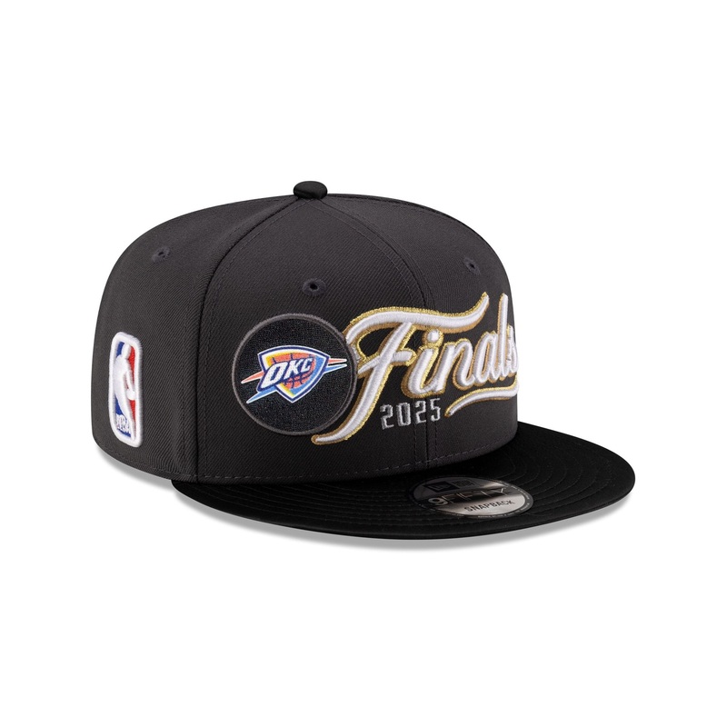 Oklahoma City Thunder 2025 NBA Finals Locker Room 9FIFTY Snapback Hat One Size