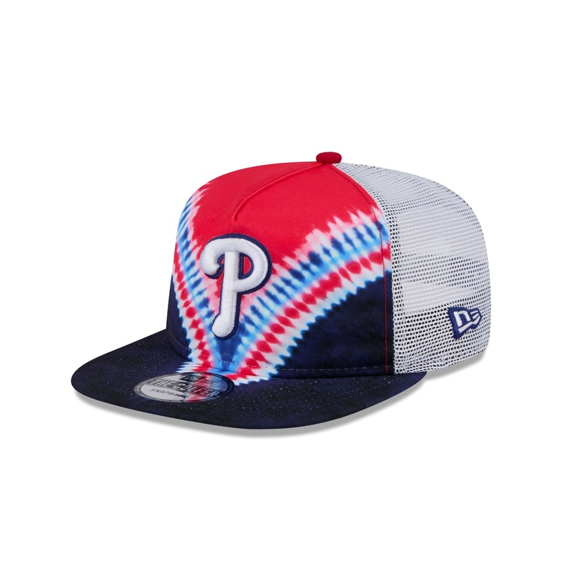 Philadelphia Phillies Tie-Dye Golfer Hat One Size