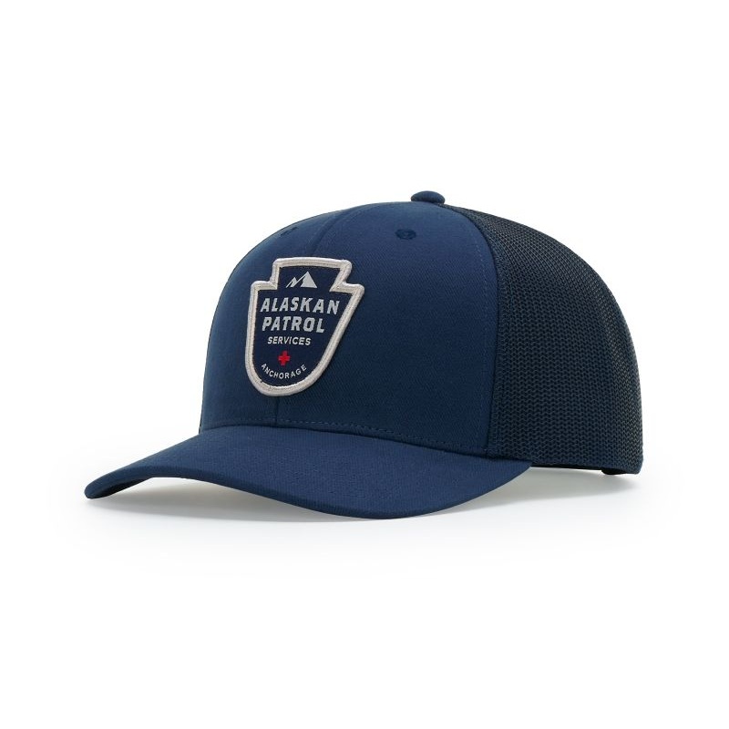 Richardson 112LN Lined Trucker Hat Black