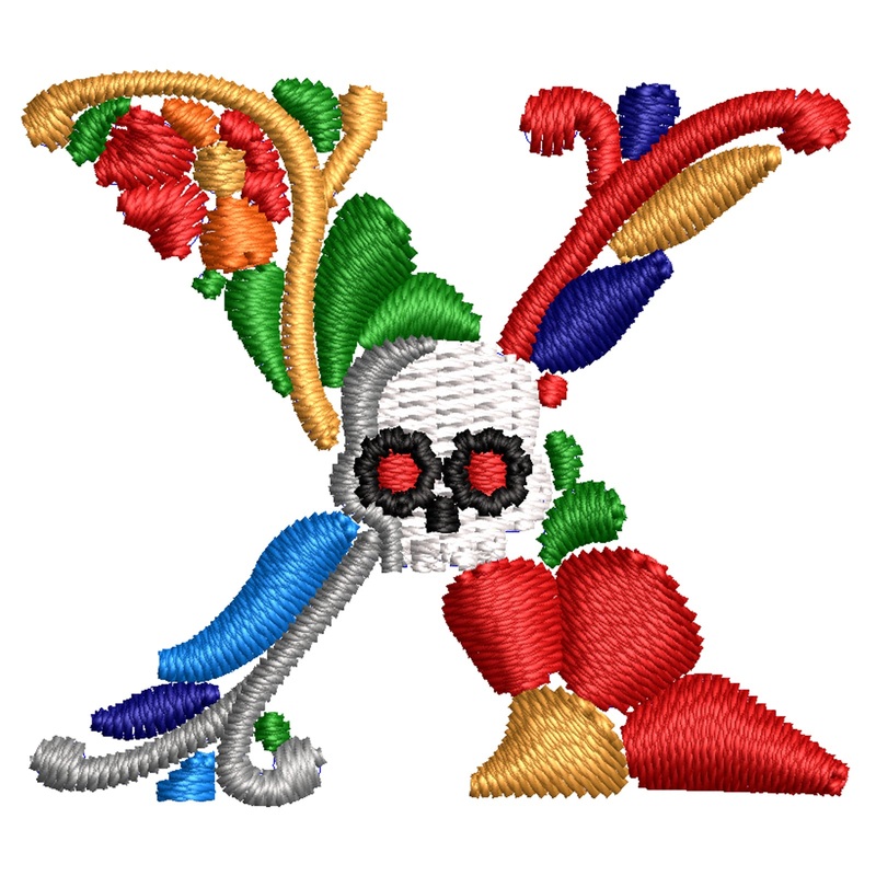 Skull X Flower Skull X Flower One Size