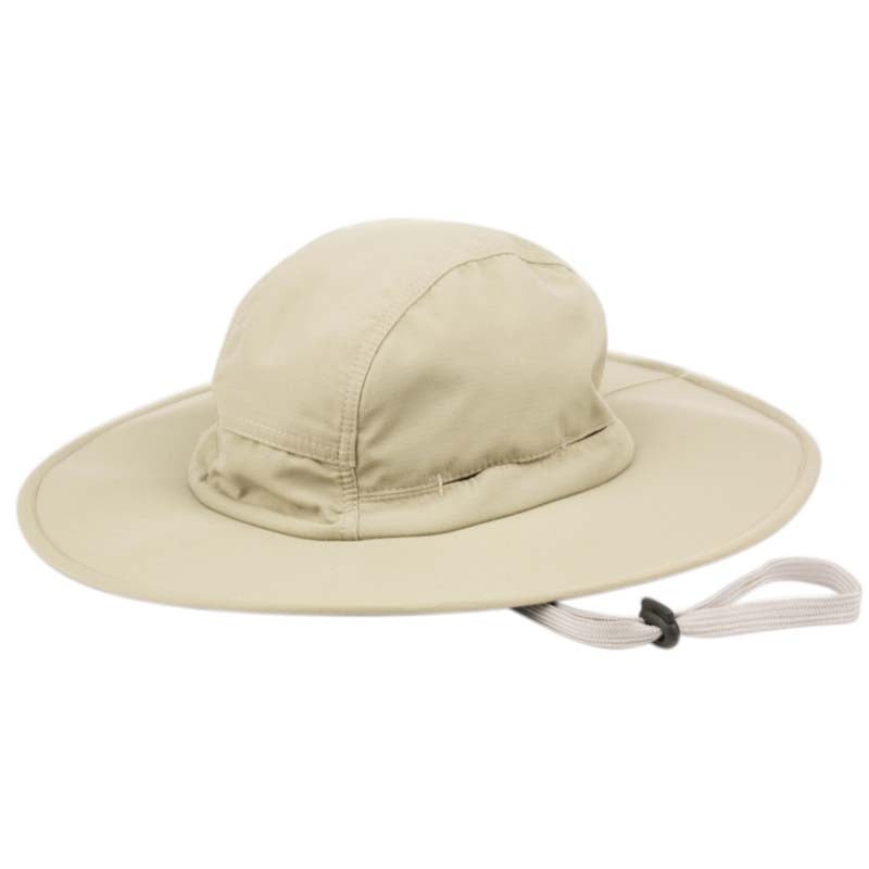 Water Repellent Boonie with Chin Strap – Elysiumland Outdoor Gear Khaki OS (57 cm – 60 cm)