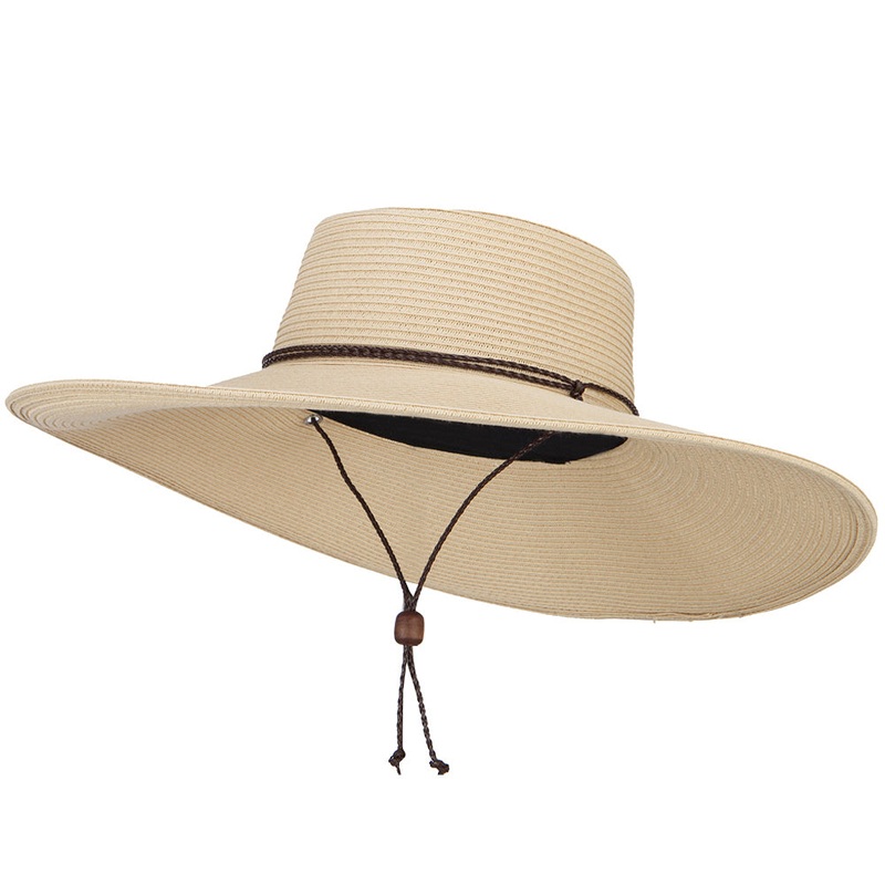 Women’s Paper Braid Big Brim Hat Natural One Size