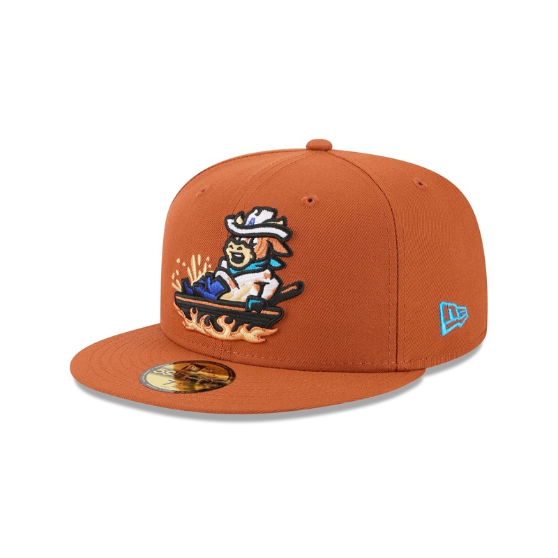 Amarillo Sod Poodles Theme Night 59FIFTY Fitted Hat 7