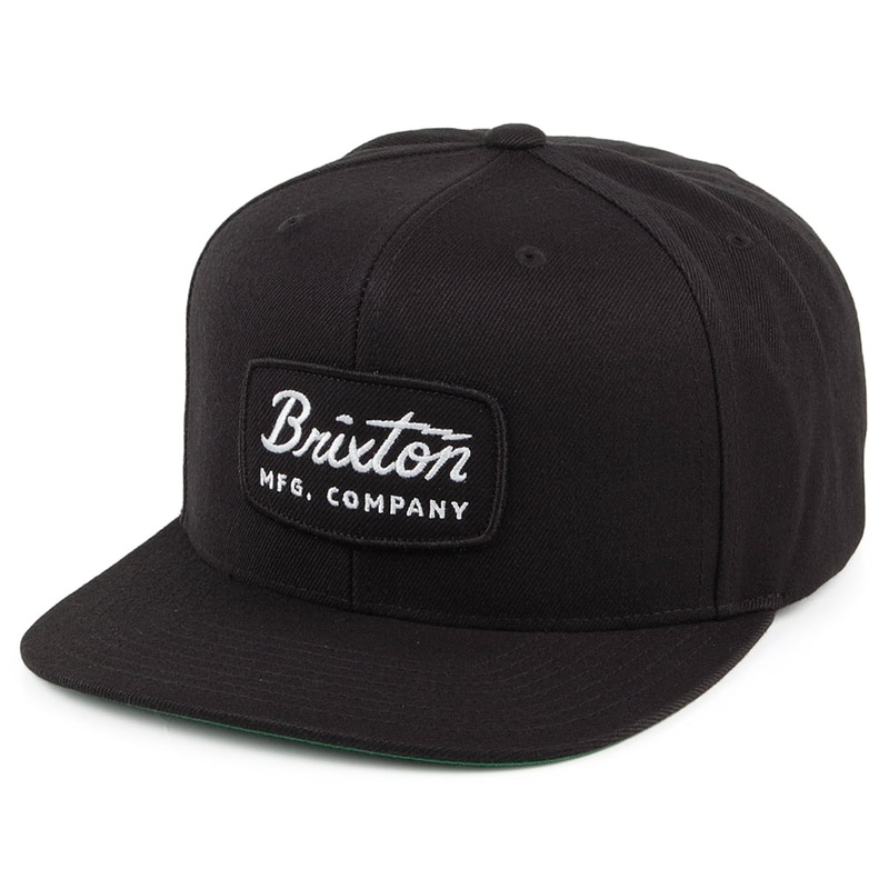 Brixton Hats Jolt Snapback Cap – Black Adjustable