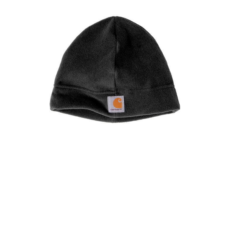 Carhartt Fleece Hat, Knit Beanie Cap CTA207 Black