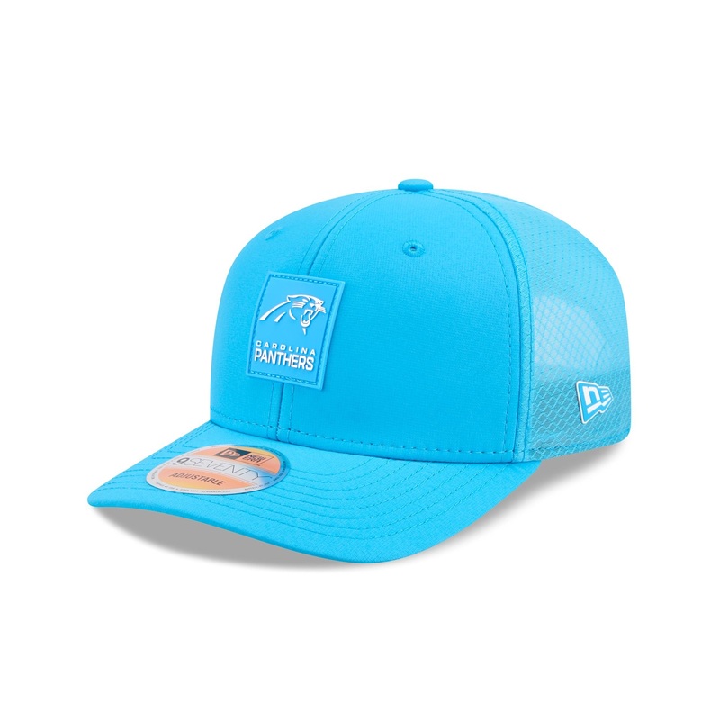 Carolina Panthers 2025 Sideline Hot Weather 9SEVENTY Trucker Hat One Size