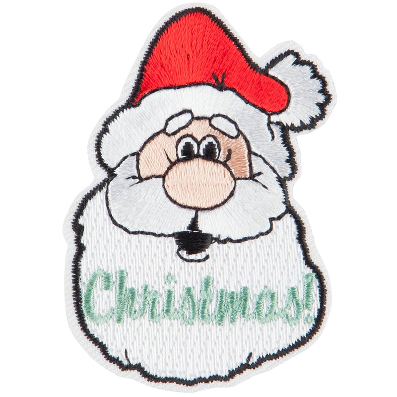 Christmas Characters Patch White One Size