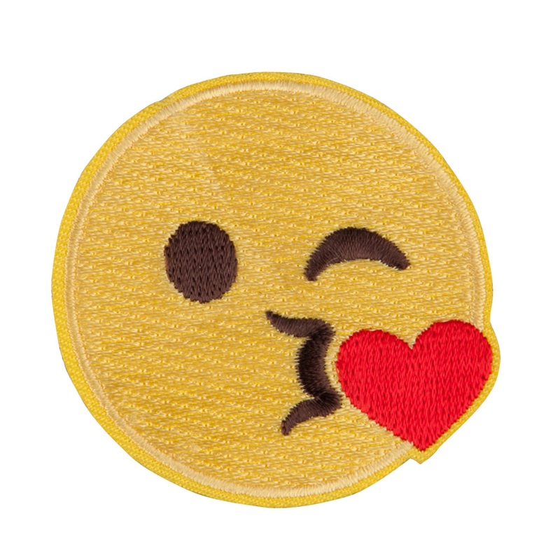 Fun Icon Patches Blow Kiss One Size