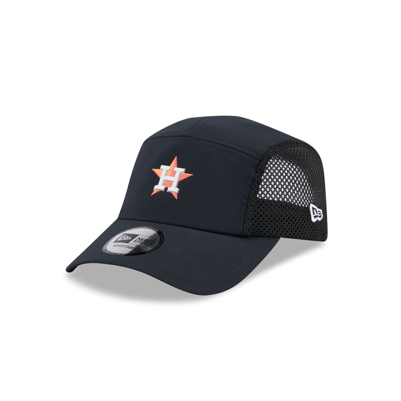 Houston Astros Poly Runner Adjustable Hat One Size