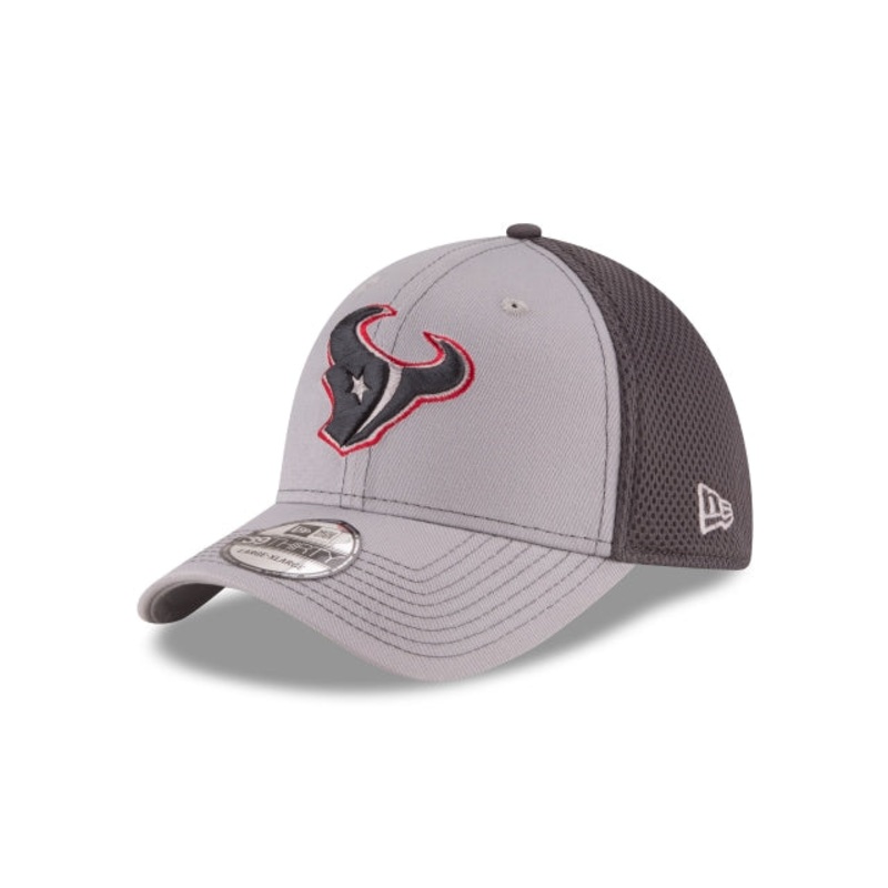 Houston Texans Grayed Out 39THIRTY Stretch Fit Hat S/M