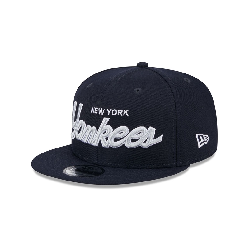New York Yankees Wordmark 9FIFTY Snapback Hat One Size