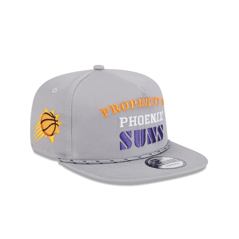 Phoenix Suns Vintage Gray Rope Golfer Hat One Size