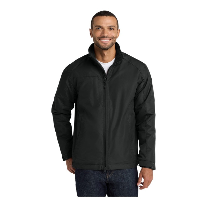 Port Authority J354 Sale Challenger II Jacket Steel Grey/ True Black XS