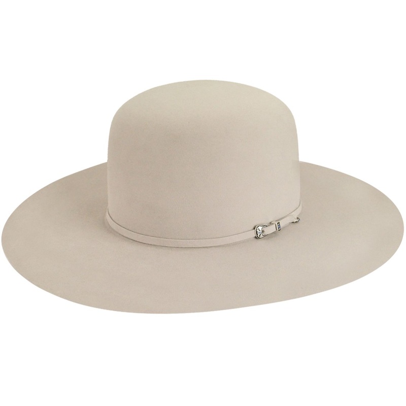 Stellar 20X Open Cowboy Western Hat Black 6 3/4