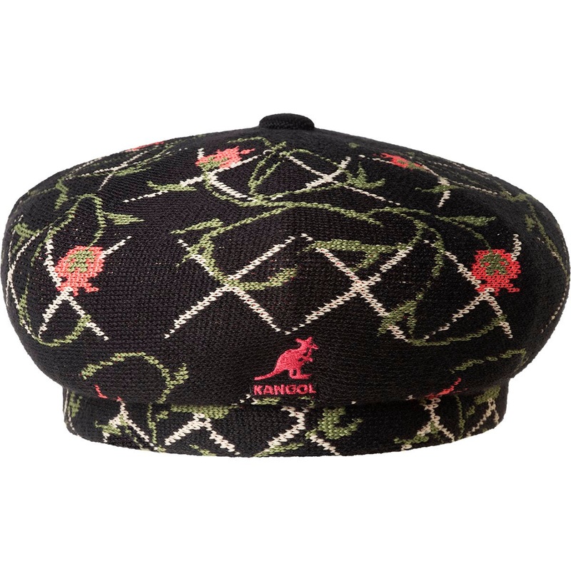 Tapestry Jax Beret Black Floral S
