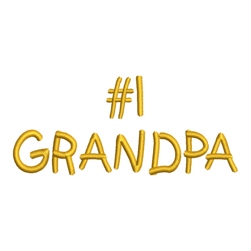 Words of Number 1 Grandpa Default Title One Size