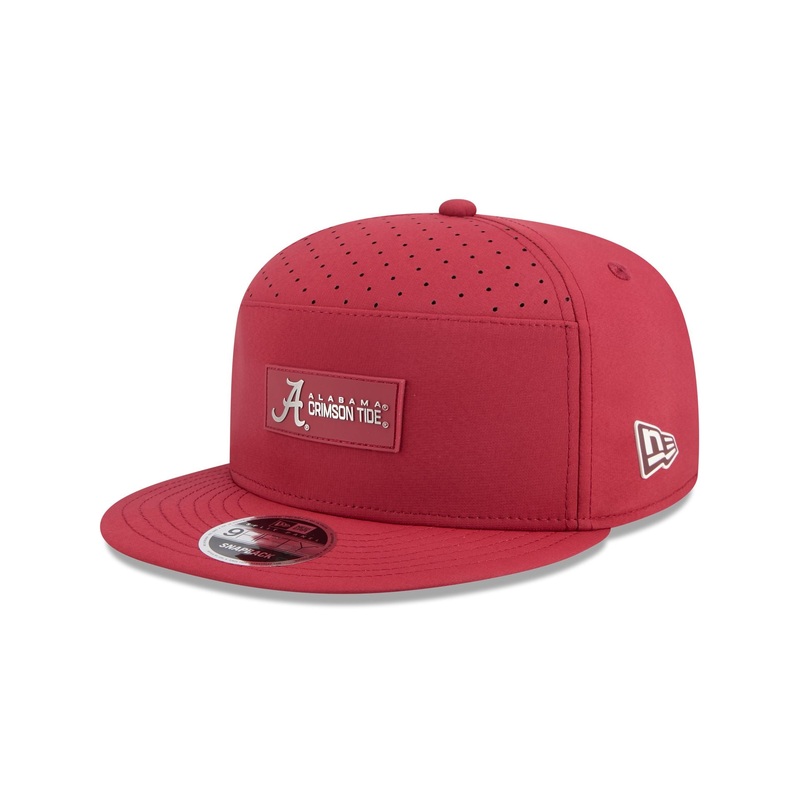 Alabama Crimson Tide Hot Weather Split Panel 9FIFTY Snapback Hat One Size