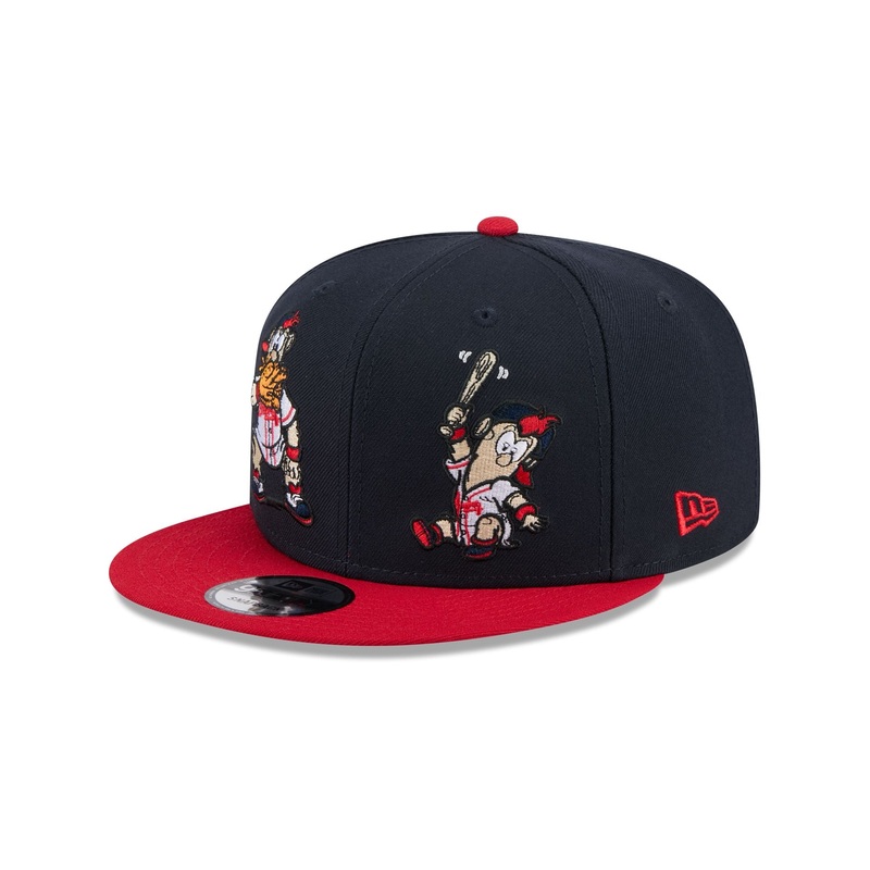Atlanta Braves Generation Mascots 9FIFTY Snapback Hat One Size