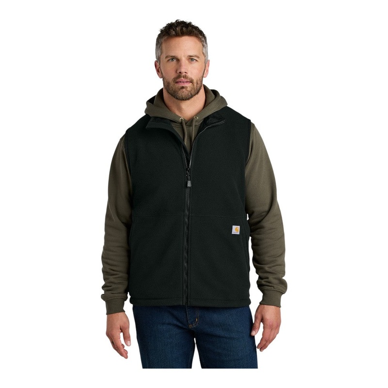 Carhartt CT106418 Textured Fleece Vest Black S
