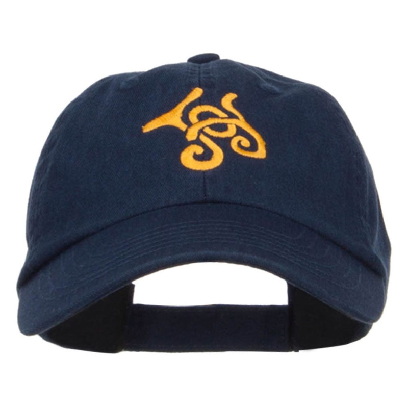 Christmas Joy Embroidered Low Cap Navy One Size