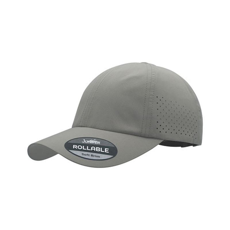 Juniper Soft Brim Perforated 6-Panel Cap – MCI Hats Grey
