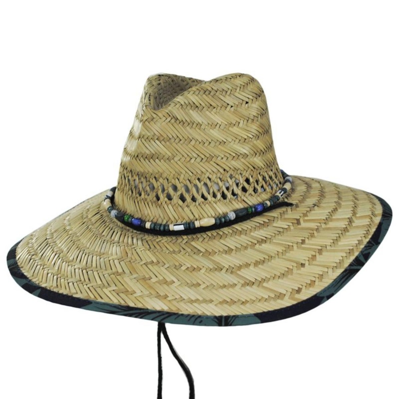 Kalisa Rush Straw Lifeguard Hat NATURAL ONE SIZE FITS MOST