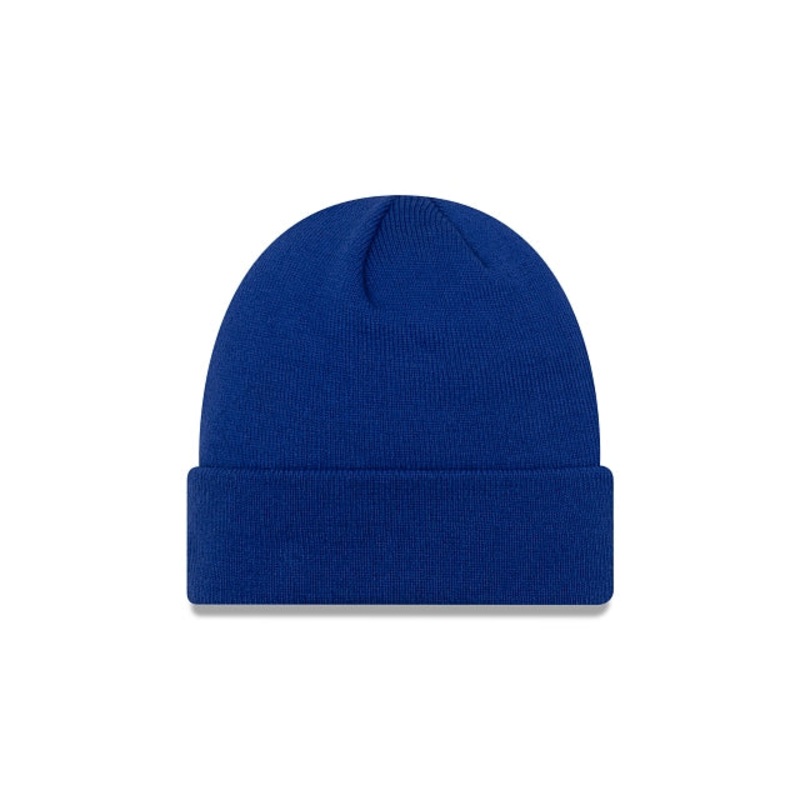 New Era Basic Blue Knit Hat One Size