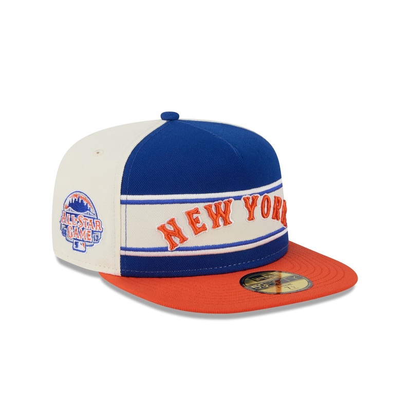 New York Mets Summer Derby 59FIFTY A-Frame Fitted Hat 7