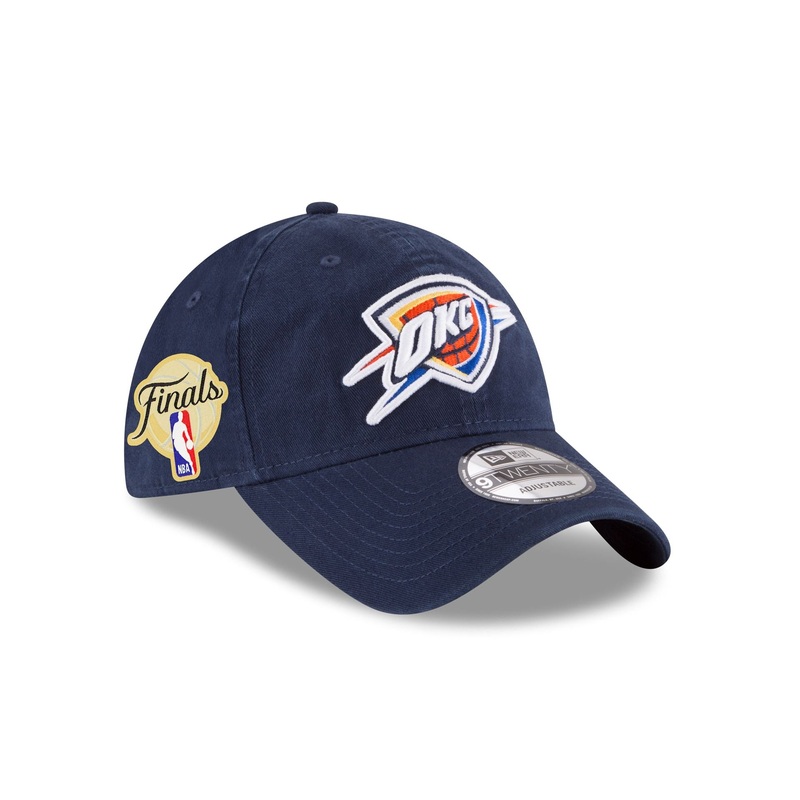 Oklahoma City Thunder 2025 NBA Finals Sidepatch 9TWENTY Adjustable Hat One Size