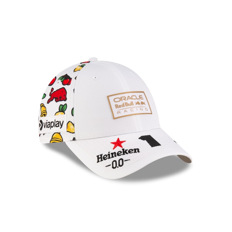 Oracle Red Bull Racing 2024 Vegas Race Special Verstappen 9FORTY Snapback Hat One Size