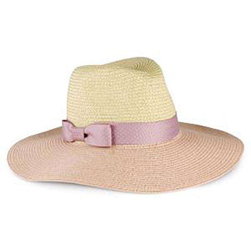 Pink Polka Dot Ribbon Bow Safari Hat – Jones New York Pink