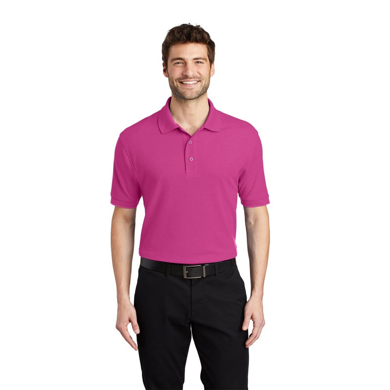 Port Authority K500 Silk Touch Polo – Tropical Pink Tropical Pink XS