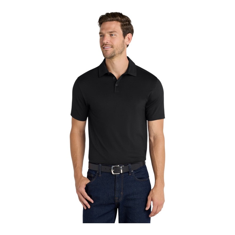 Port Authority K682 City Stretch Polo Black XS